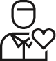 Person with Heat Icon
