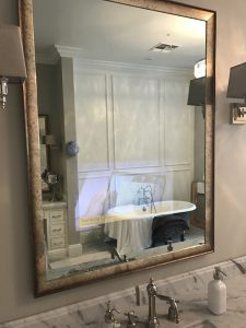 Custom Mirror, Antique, Border, Vanity Custom Mirror