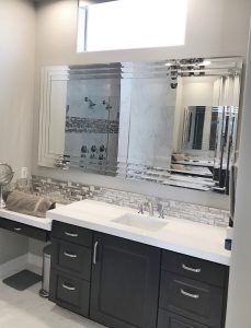Custom Mirror, Beveled Vanity Custom Mirror