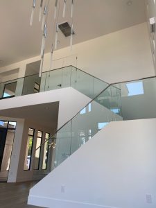 Frameless Glass Stair Railing