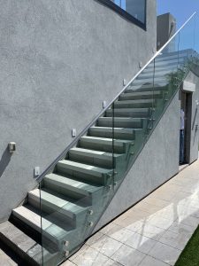 Frameless Glass Stair Railing
