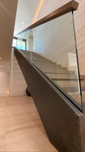 Frameless Glass Stair Railing