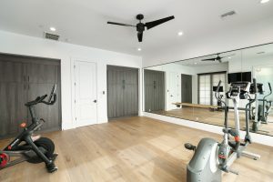 Gym Wall Mirrors, Full Wall, Drillouts(2) Custom Mirror