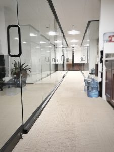 Custom Glass Partition