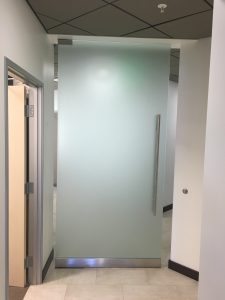 Custom Glass Partition