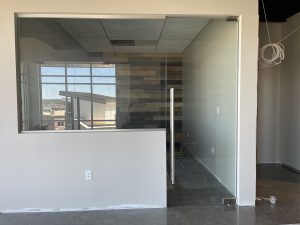Custom Glass Partition