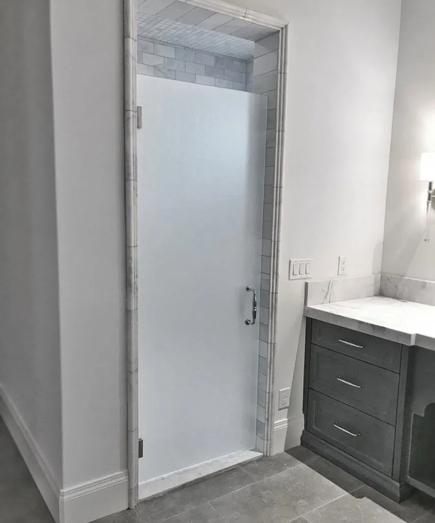 Opaque Shower Doors