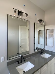 Steel Mirror Frame Mirrors, 2 Custom Mirror