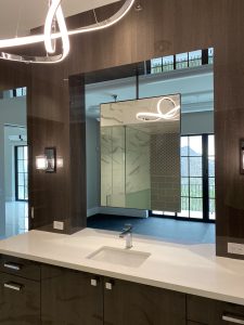 Steel Mirror Frame Mirrors, Hanging(1) Custom Mirror