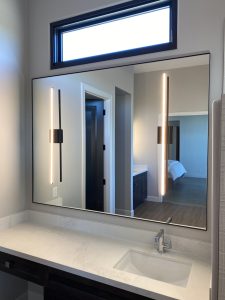 Steel Mirror Frame Mirrors, Vanity, Drillouts Custom Mirror