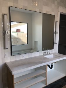 Steel Mirror Frame Mirrors, Vanity(12) Custom Mirror