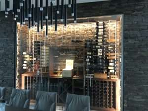 Wine Cellars - brown - chrome - clear wine cellars brown chrome clear