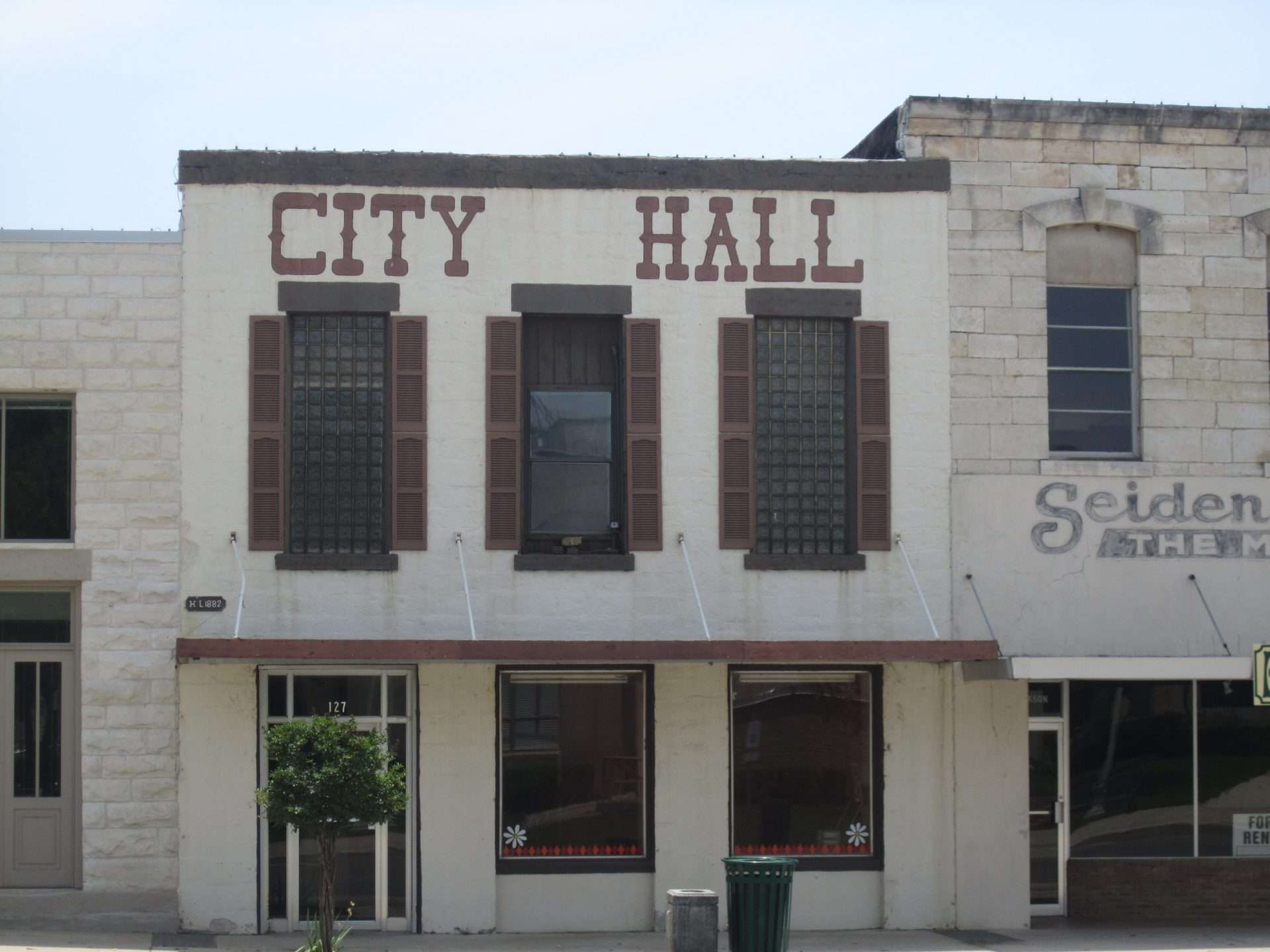 burnet, tx, city hall img 1985